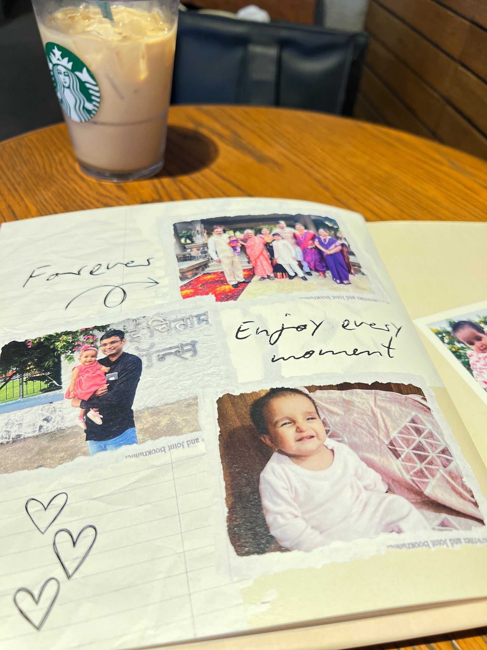 Karwan for Memories family memory book page